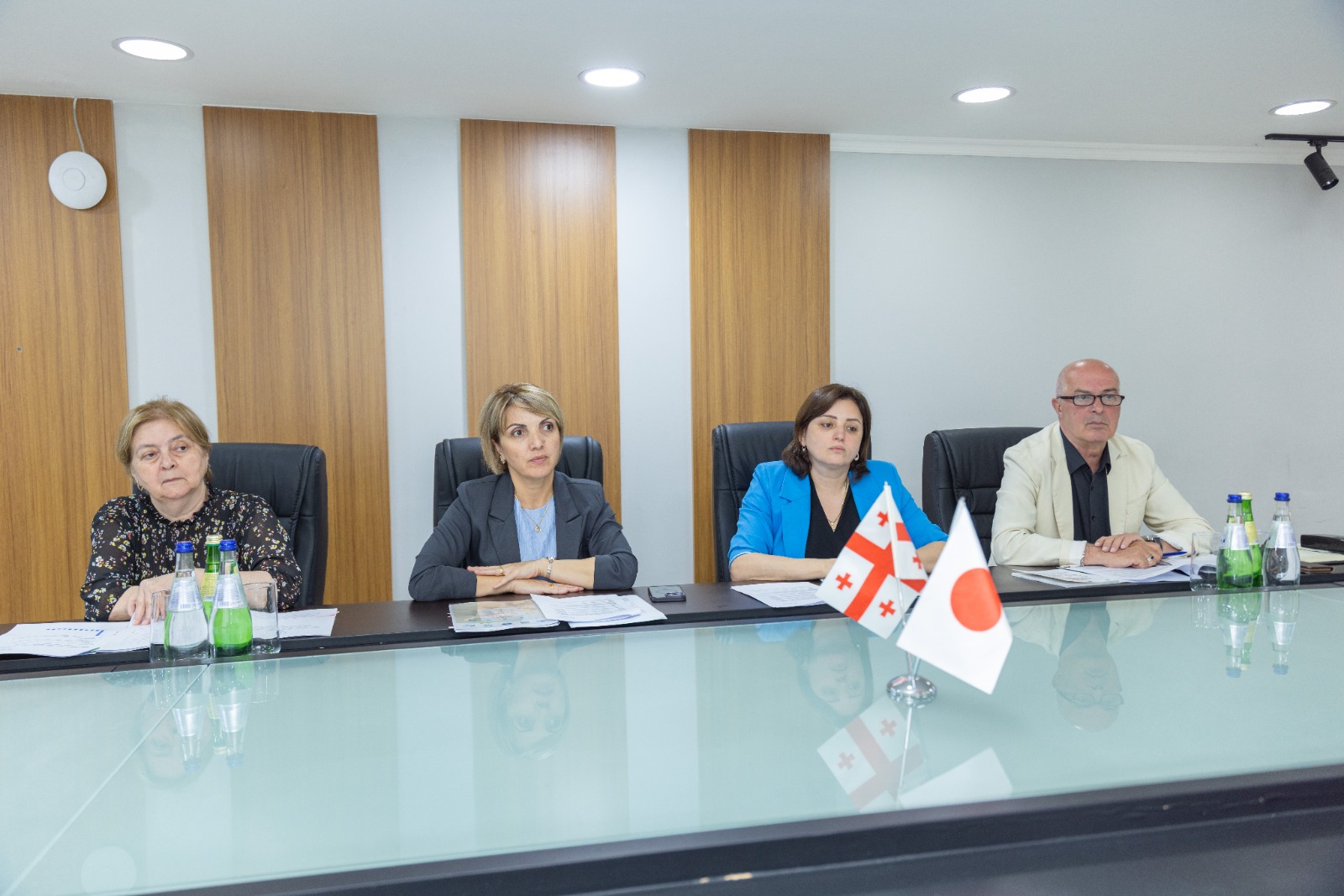 შეხვედრა იაპონიის საერთაშორისო თანამშრომლობის სააგენტოს (JICA) წარმომადგენლებთან